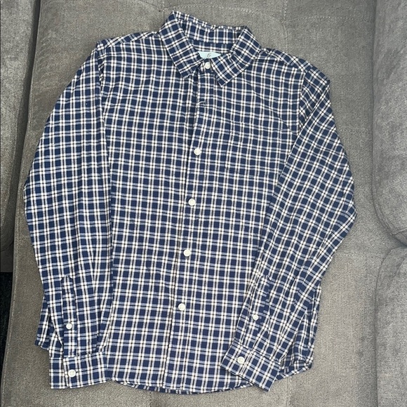 Class Club Other - Class Club Blue and White Casual Button Down Shirt